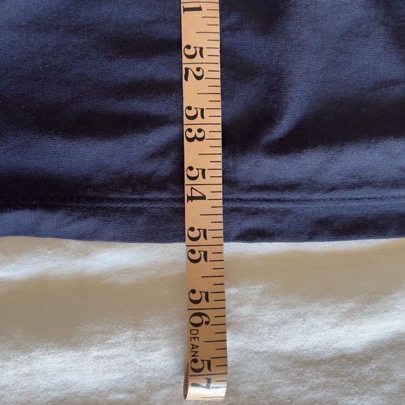 Lilly Pulitzer Navy Blue Malone Tiered Cotton Maxi Dress Boho Beach XXL - Picture 8 of 9